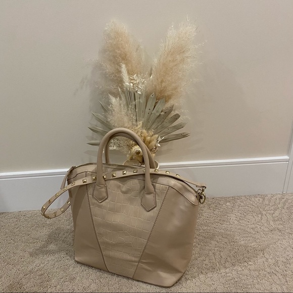 H&M Neutral Tote Bag with Crossbody Strap - Picture 1 of 5